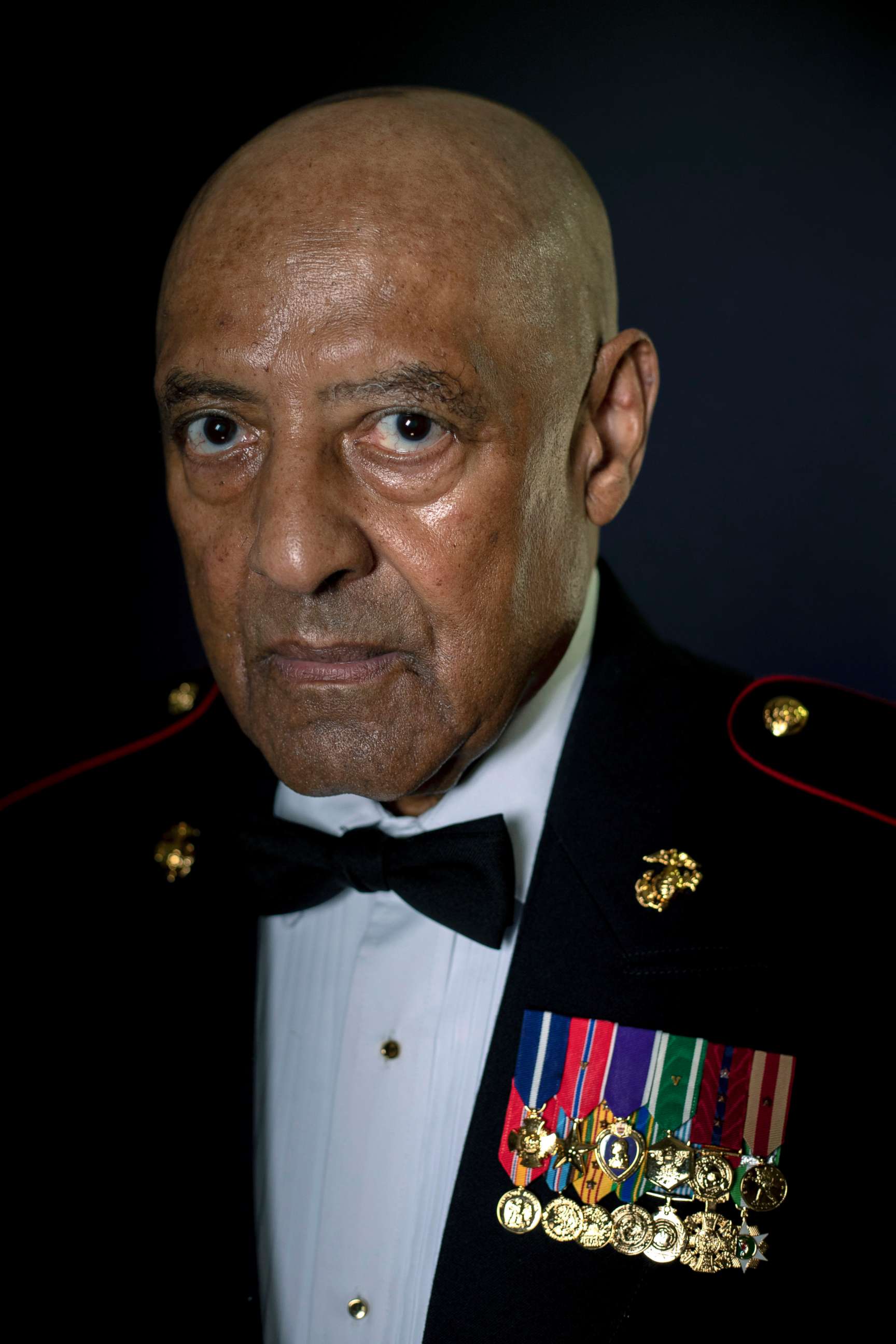 PHOTO: A portrait of retired Sgt Maj. John L. Canley, July 9, 2018.
