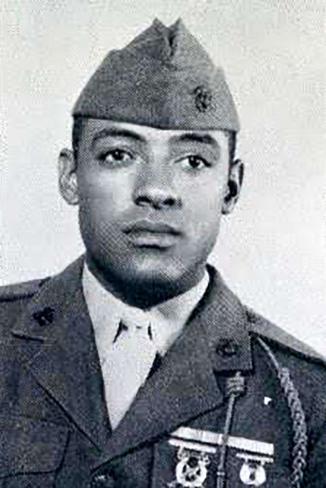 PHOTO: Sergeant Major John Canley, a Marine, served in the Vietnam War. 