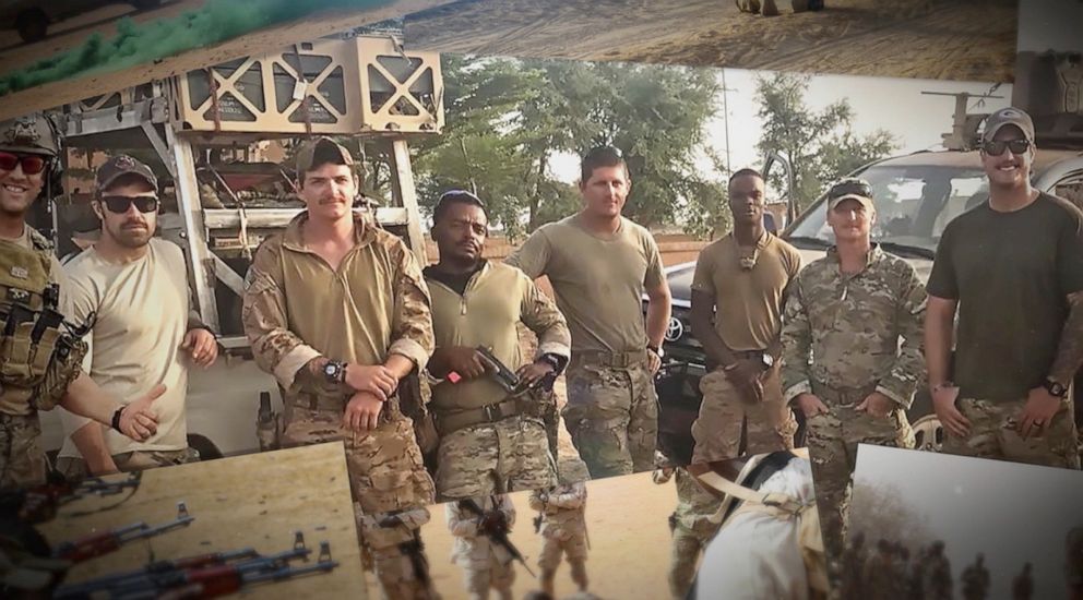 PHOTO: Members of Operational Detachment-Alpha 3212 are seen in a photograph from the ABC News/Hulu documentary "3212 UN-REDACTED."