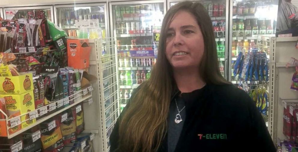PHOTO: Rachel Vanderwiede, one of two cashiers who sold the winning $450 million Mega Millions tickets at a 7-Eleven in Port Richey, Florida, told ABC News she has "no idea" who the lucky winner is.
