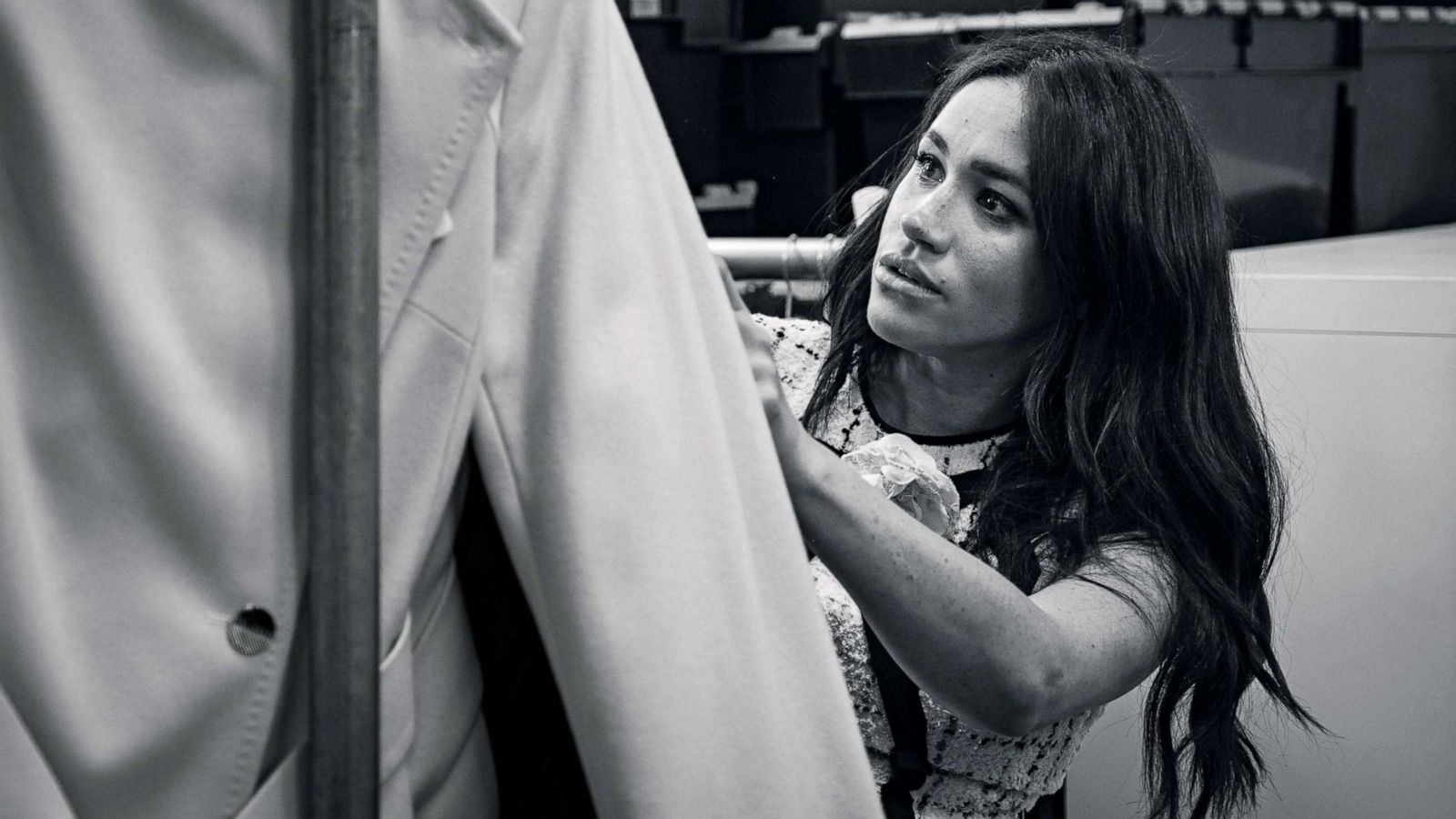 PHOTO: Meghan, Duchess of Sussex, patron of Smart Works, is pictured in the workroom of the Smart Works, London office in this undated handout image released by Kensington Palace, July 28, 2019.