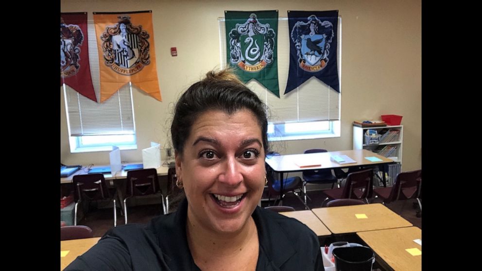 PHOTO: Meghan Hanrahan, 34, is a fourth grade math teacher at a public school in Orlando, Florida.