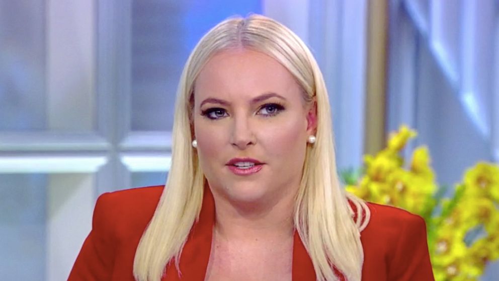 PHOTO: "The View" co-host Meghan McCain condemns withdrawal on U.S. troops in Syria, Oct. 7, 2019.