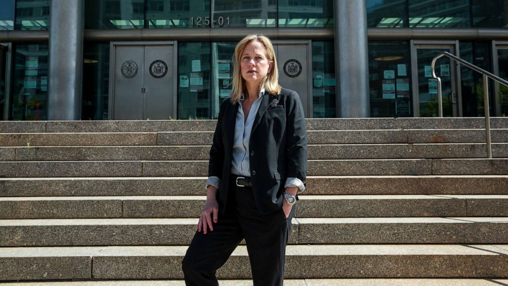 PHOTO: Melinda Katz, the Queens district attorney, is shown in New York, May 22, 2020.