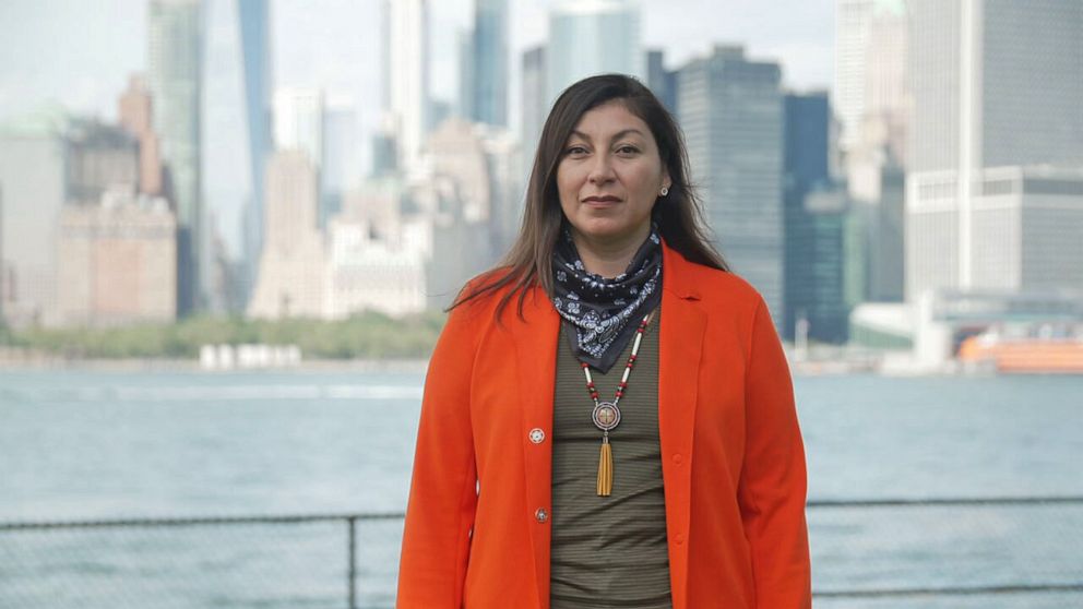 PHOTO: Melissa Oakes is a member of the Mohawk Nation and executive director of the American Indian Community House in New York City.