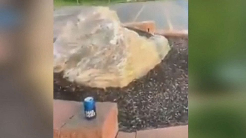 PHOTO: No alcohol is allowed in the park where a video surfaced of a man urinating on a memorial for a 9-year-old boy in Mays Landing, N.J. The video was posted to the Snapchat account of one of the men charged.