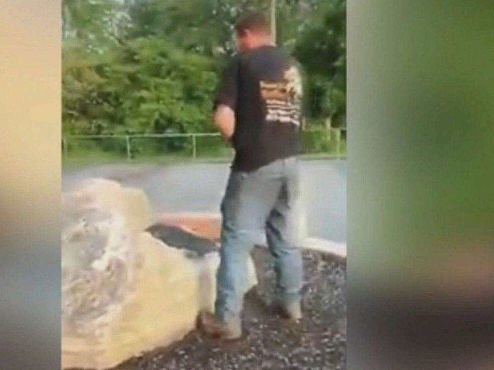 PHOTO: Bryan Bellace, 23, of Egg Harbor, New Jersey, was arrested after a video surfaced online of him urinated on a memorial for a 9-year-old boy who died from brain cancer in 2012. The video was posted to a SnapChat account of one of the men charged.