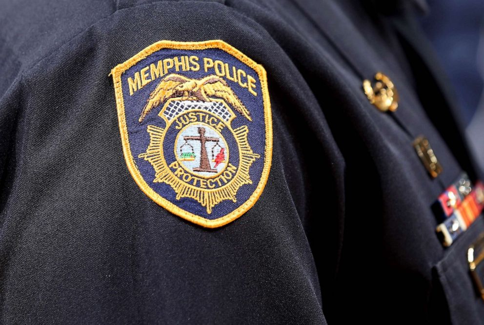 PHOTO: FILE - A Memphis Police badge is seen, Dec. 2, 2016, in Memphis, Tennessee.