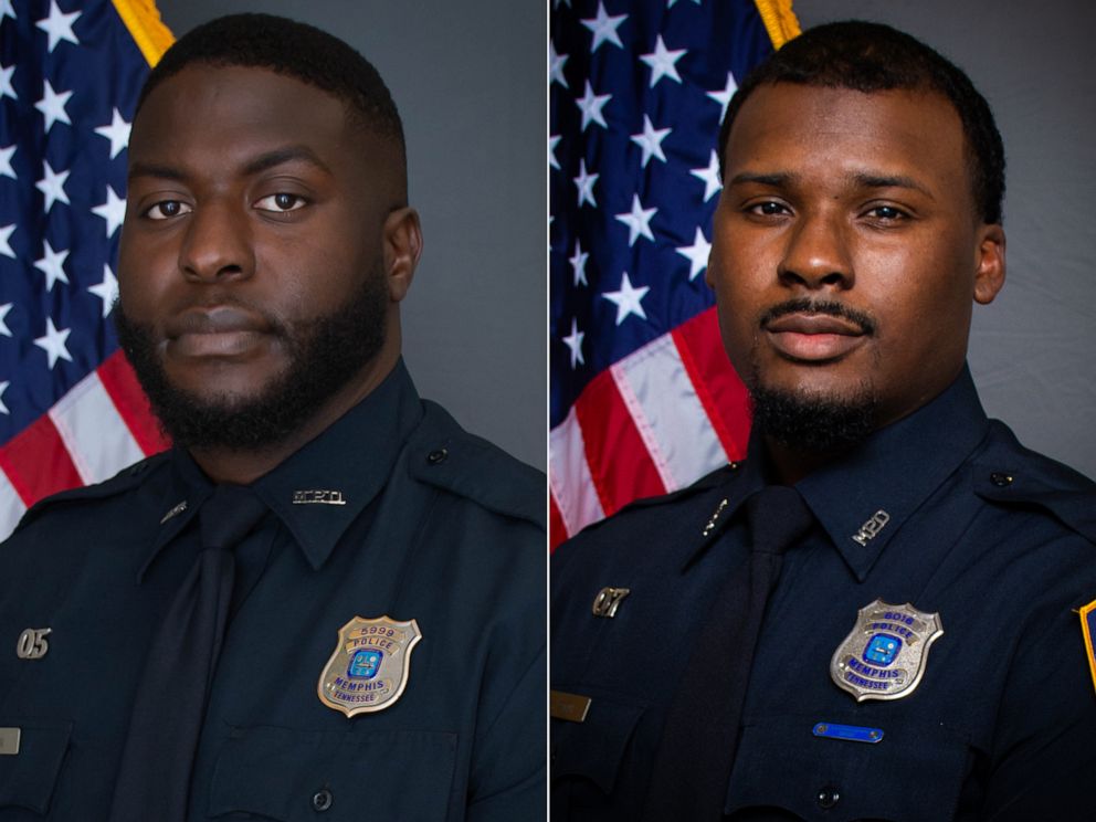 PHOTO: In these photos released by the Memphis Police Department, Emmitt Martin, III, and Justin Smith are shown.