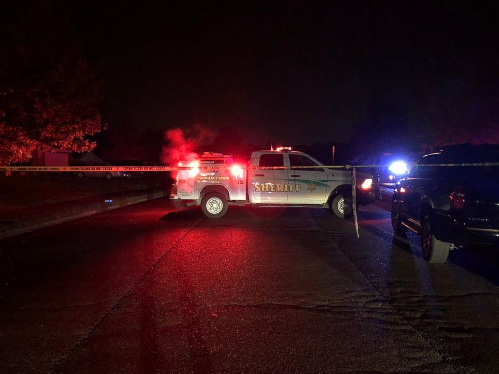 PHOTO: Two people were killed and four injured in a shooting over a gambling feud in Memphis, Tenn., on Saturday night, Nov. 10, 2018.