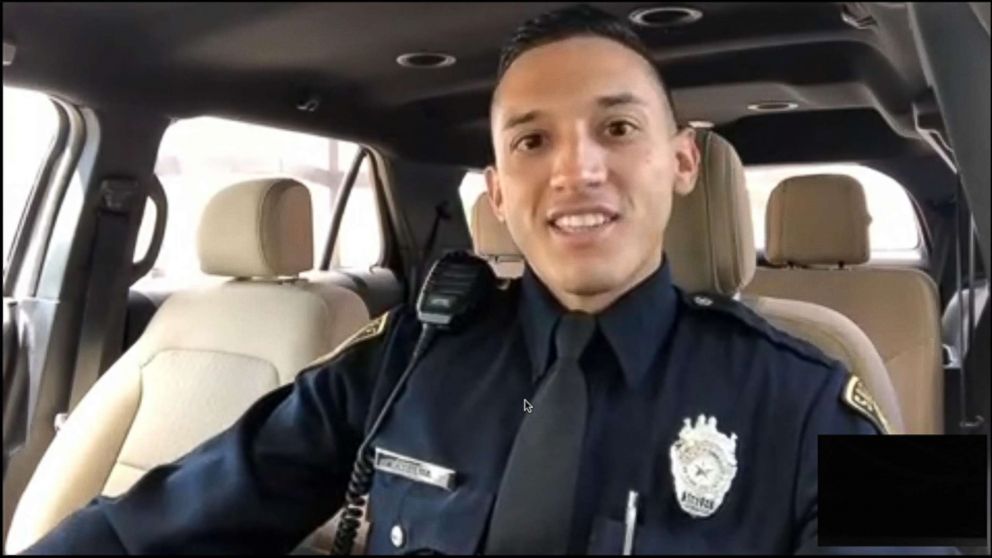 PHOTO: Alexander Mena, a deputy in the Bexar County, Texas, Sheriff's Office, said he and his agency posted a video of him lip-syncing to bring some positive vibes to the deputies and to the community. 