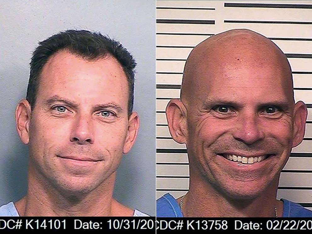 PHOTO: In this Oct. 31, 2016 photo provided by the California Department of Corrections and Rehabilitation is Erik Menendez | In this Feb. 22, 2018 photo provided by the California Department of Corrections and Rehabilitation is Lyle Menendez.