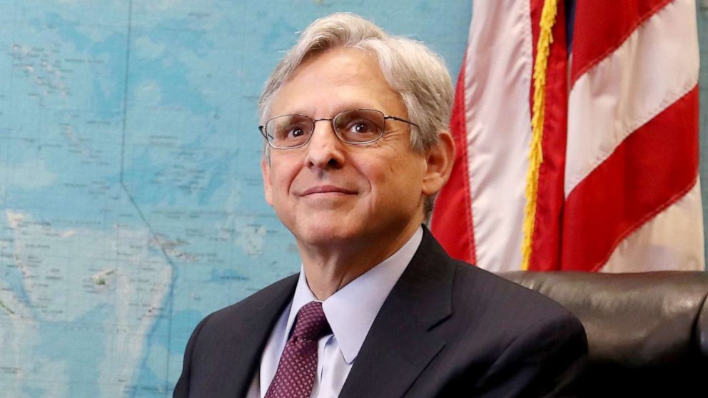 PHOTO: Merrick Garland attends a meeting on Capitol Hill May 11, 2016. 