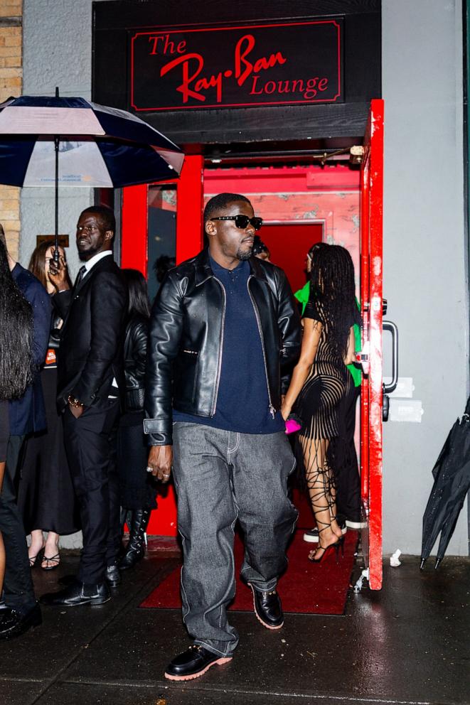 PHOTO: Daniel Kaluuya is seen at the A$AP Rocky x Ray Ban Met Gala After Party on May 05, 2025 in New York City.
