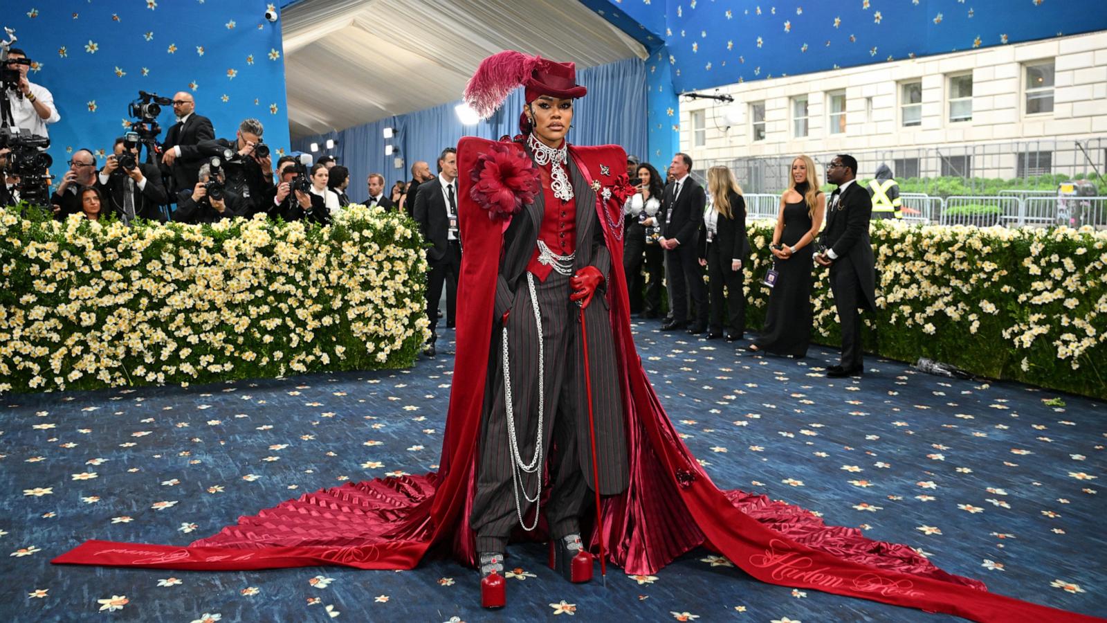 PHOTO: Teyana Taylor arrives for the 2025 Met Gala at the Metropolitan Museum of Art, May 5, 2025, in New York.