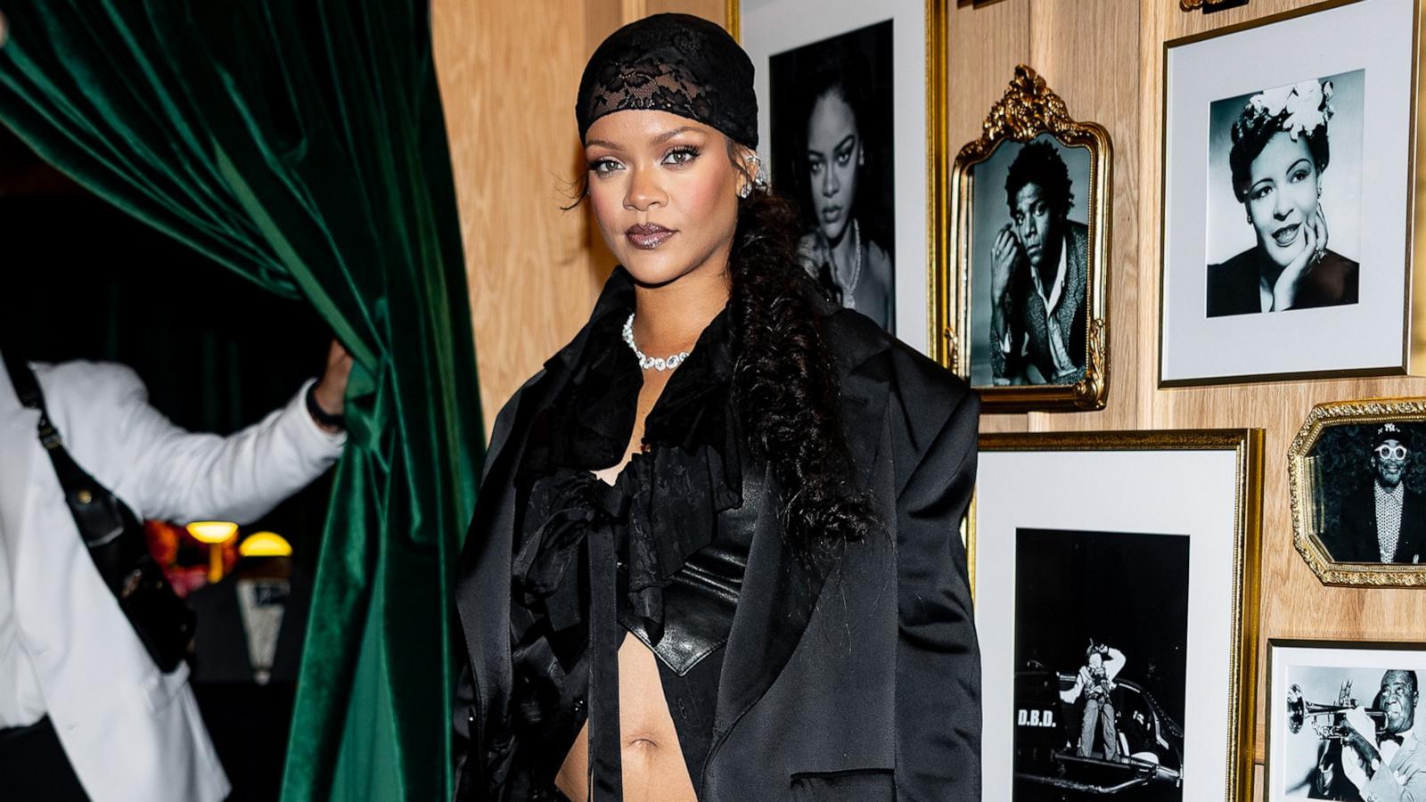 PHOTO: Rihanna is seen at the A$AP Rocky x Ray Ban Met Gala After Party, May 5, 2025 in New York City.