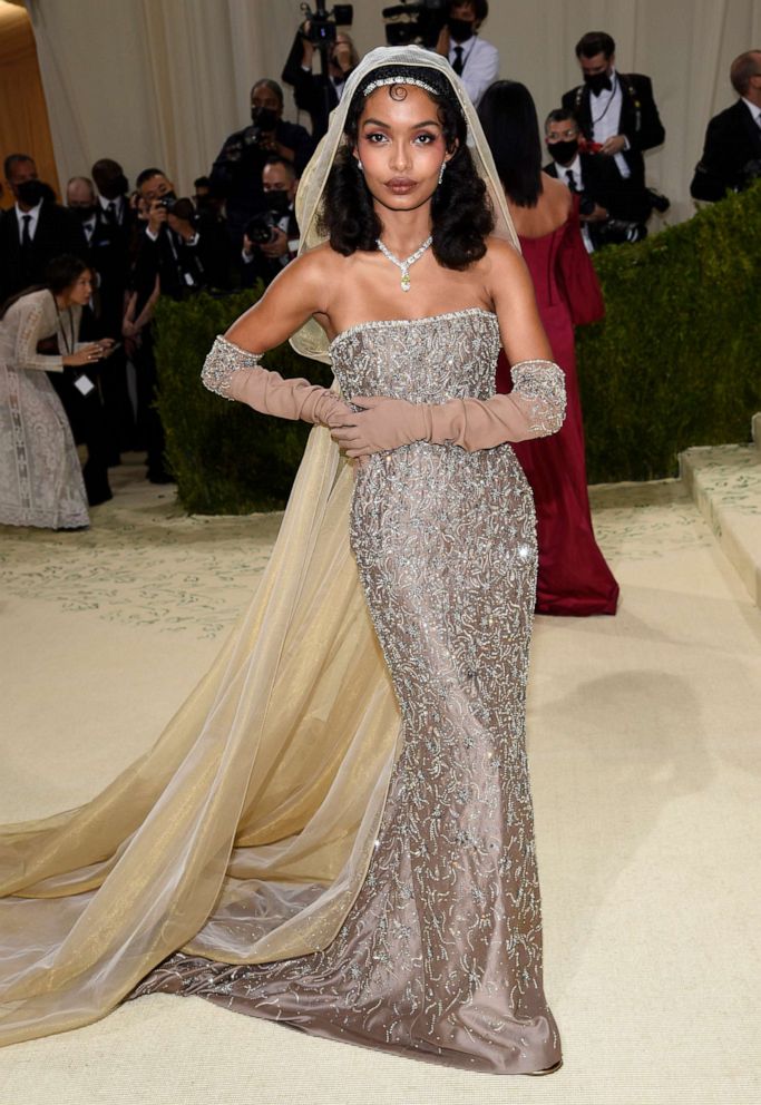 PHOTO: Yara Shahidi attends The Metropolitan Museum of Art's Costume Institute benefit gala celebrating the opening of the "In America: A Lexicon of Fashion" exhibition on Sept. 13, 2021, in New York.