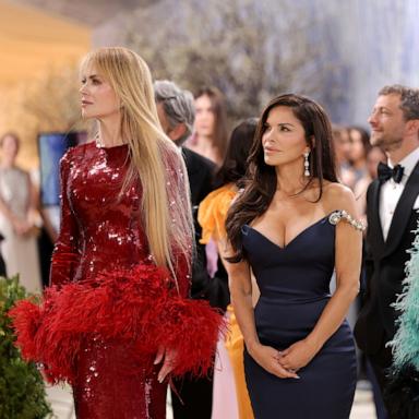 PHOTO: Nicole Kidman, Lauren Sanchez Bezos, and Anna Wintour attend the 2026 Met Gala celebrating "Costume Art" at the Metropolitan Museum of Art, May 4, 2026 in New York City. 