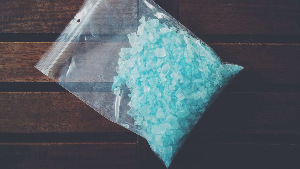 PHOTO: An undated stock photo of the drug methamphetamine. 