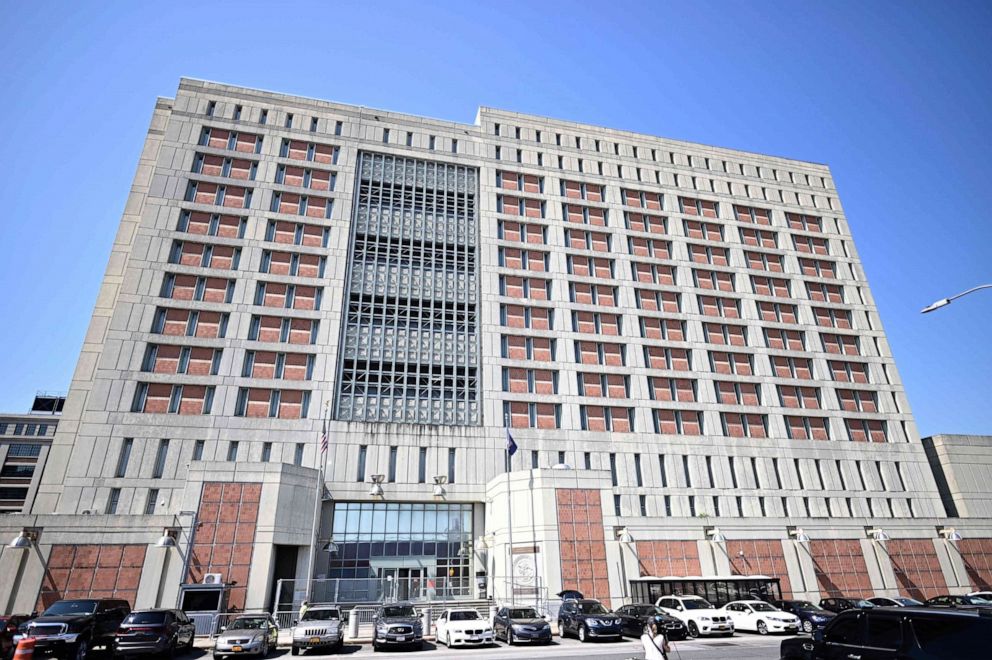 PHOTO: The Metropolitan Detention Center in Brooklyn, a United States federal administrative detention facility is pictured on July 6, 2020, in New York City.