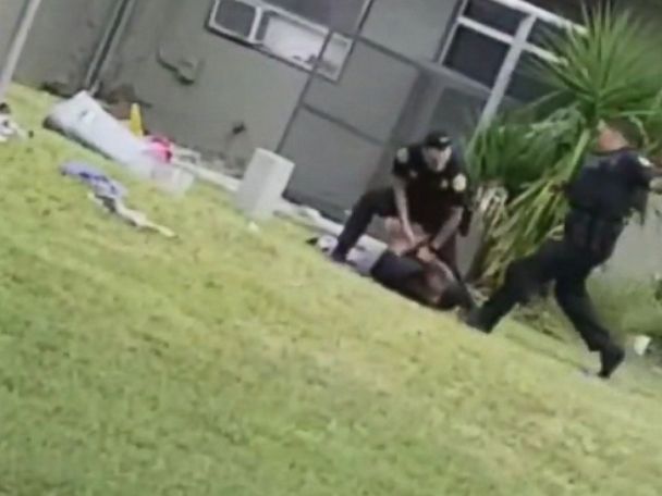 PHOTO: A Miami Police officer has been relieved of duty after video emerged of him appearing to kick as suspect in the head emerged on social media.