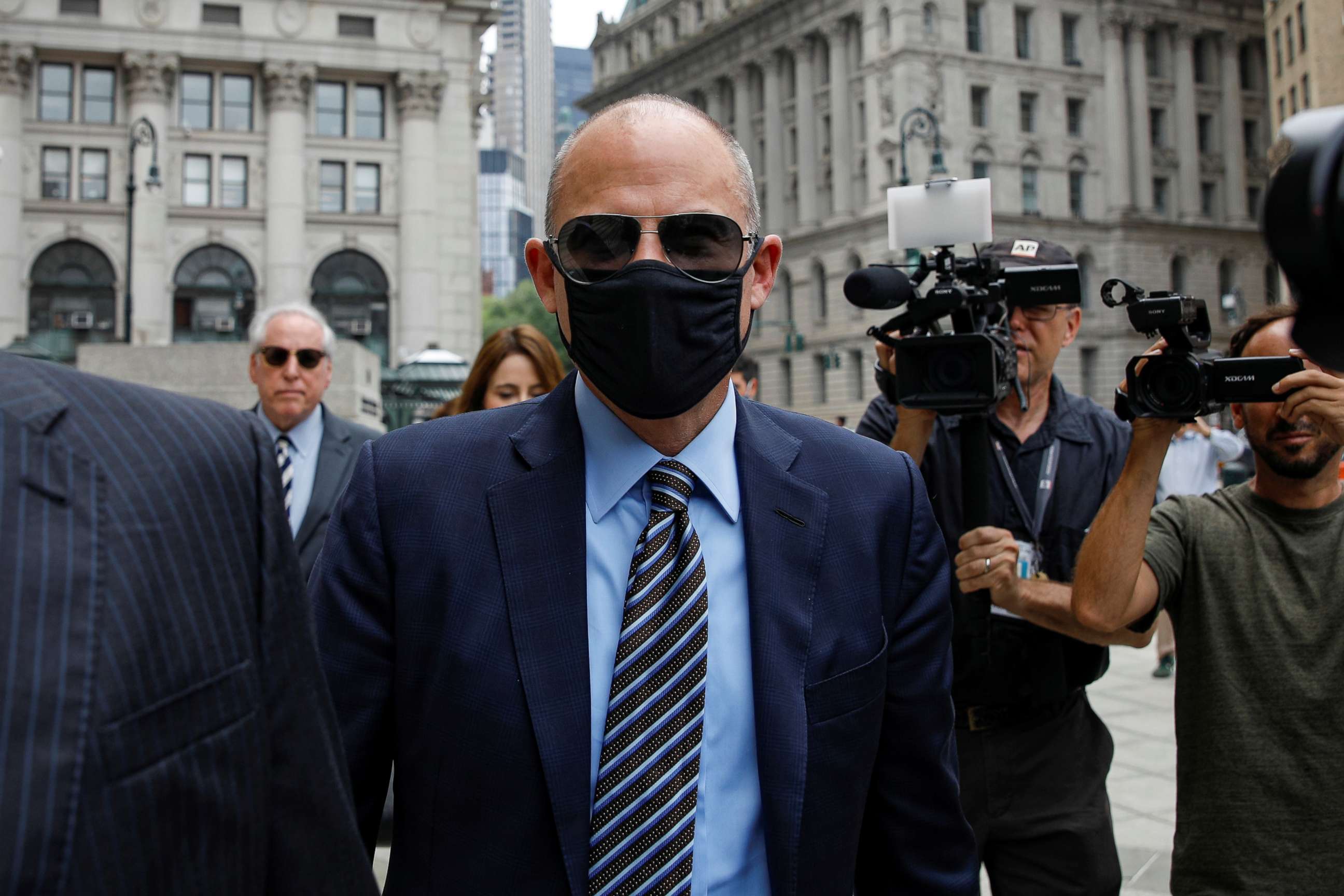 PHOTO: Attorney Michael Avenatti arrives for his sentencing hearing in an extortion scheme against Nike, at the United States Courthouse in the Manhattan borough of New York City, July 8, 2021.