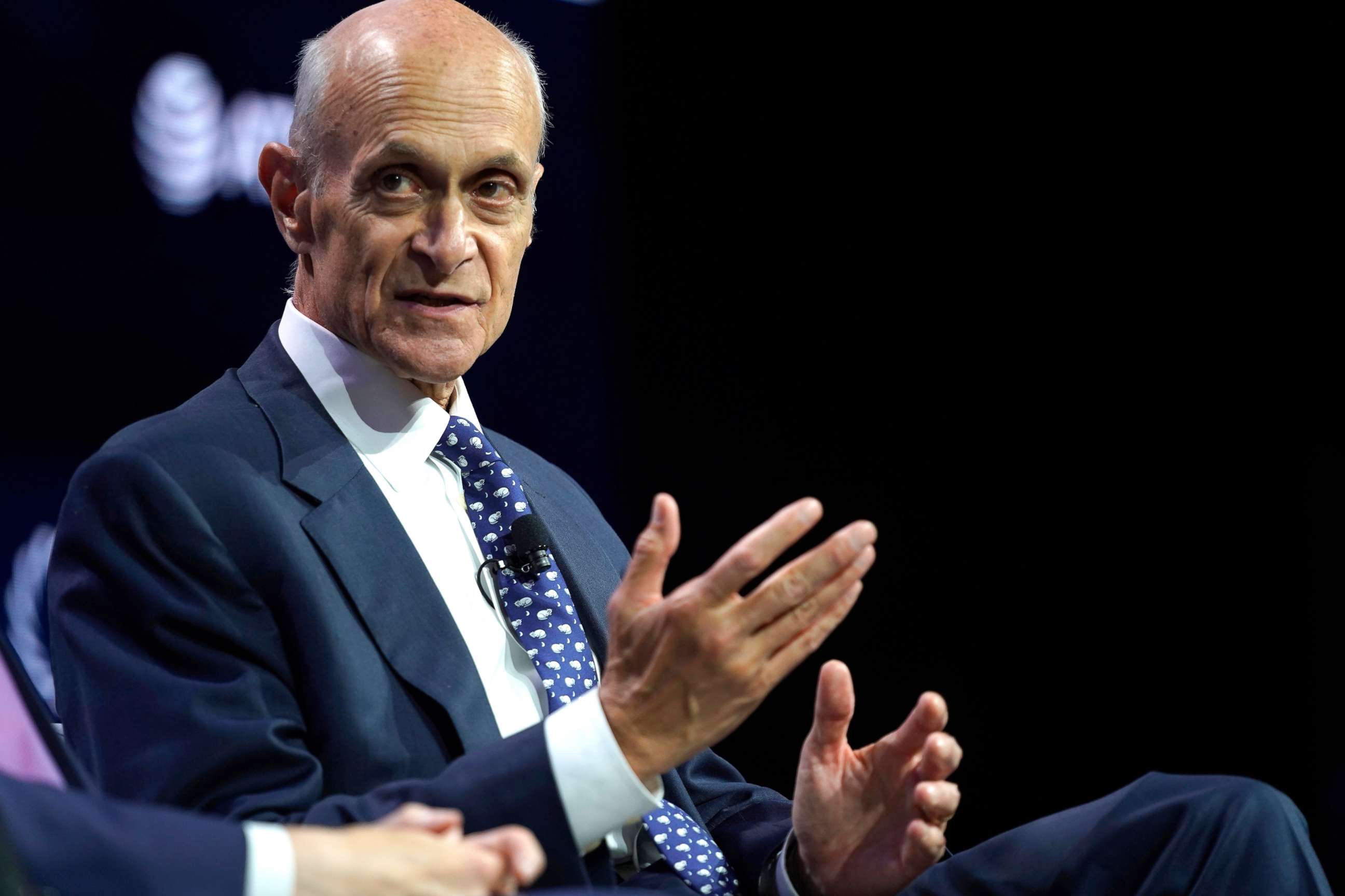 PHOTO: Michael Chertoff, Executive Chairman and Co-Founder of The Chertoff Group, speaks onstage during the 2019 Concordia Annual Summit, Sept. 23, 2019, in New York City.