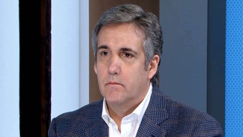 PHOTO: Former President Donald Trump's former fixer Michael Cohen talks Trump investigation on ‘GMA’