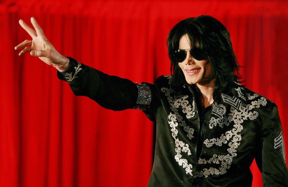 PHOTO: Michael Jackson addresses a press conference at the O2 arena in London, March 5, 2009.