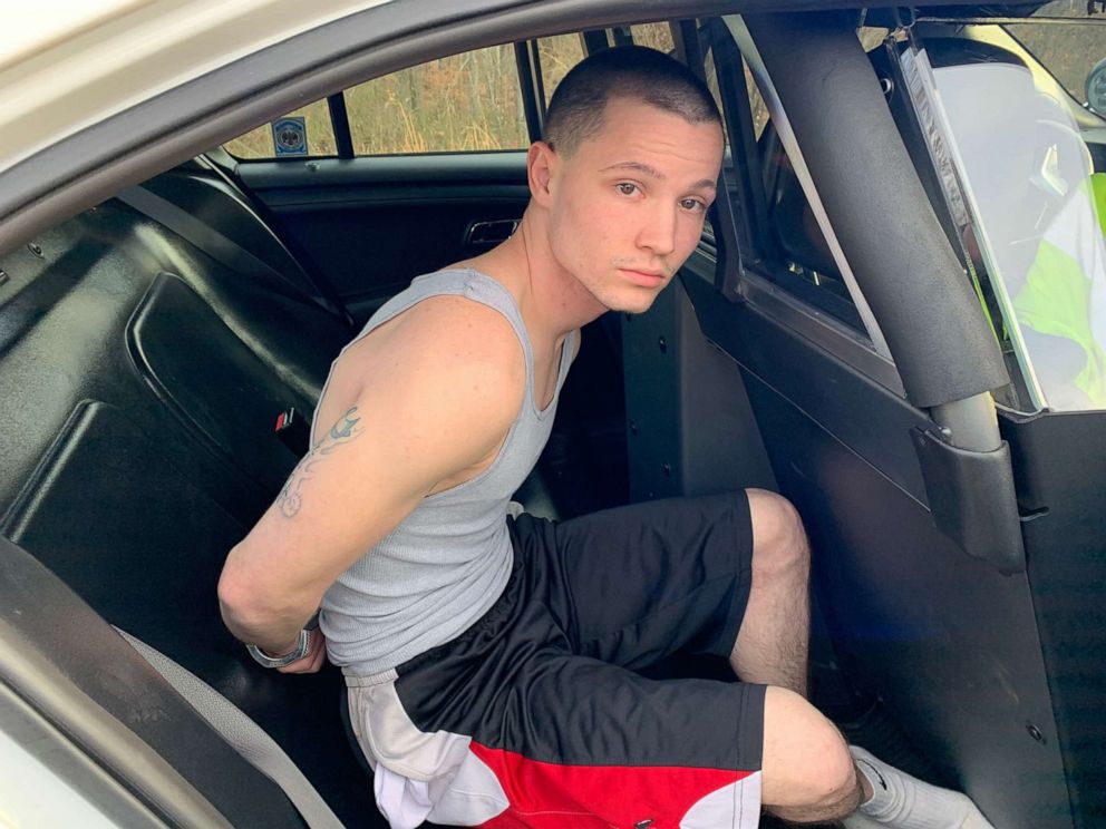 PHOTO: Michael Mosley, 23, is pictured in a photo released by the Nashville Police Department after his arrest on Dec. 25, 2019.