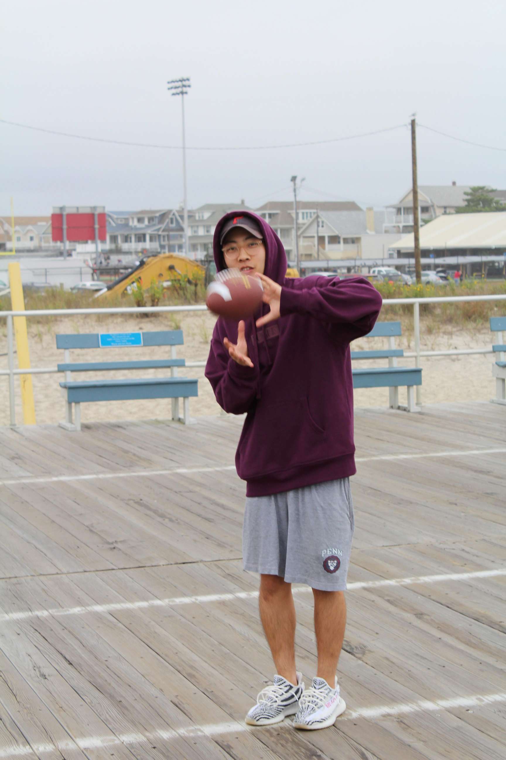 PHOTO: Michael Paik, in Ocean City, N.J., October 2017. 