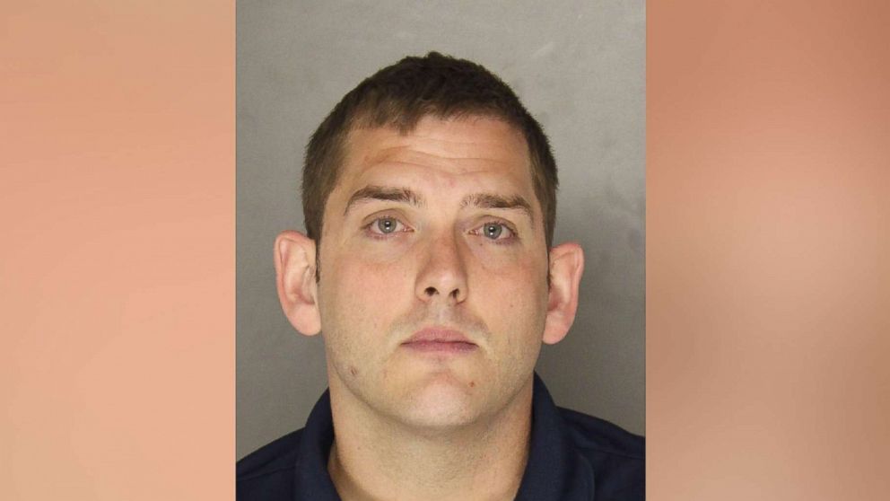 PHOTO: Officer Michael Rosfeld of the East Pittsburgh Police Department was arrested and charged in the fatal shooting of 17-year-old Antwon Rose, June 27, 2018.