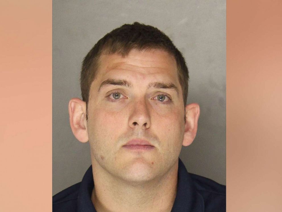 PHOTO: Officer Michael Rosfeld of the East Pittsburgh Police Department was arrested and charged in the fatal shooting of 17-year-old Antwon Rose, June 27, 2018.