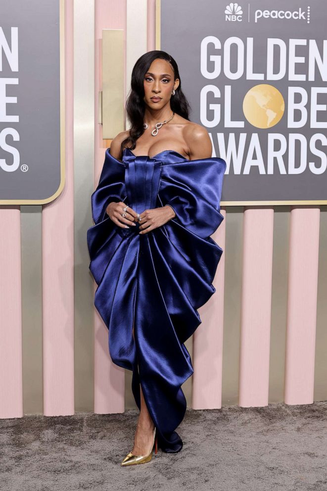 PHOTO: Michaela Jae Rodriguez attends the 80th Annual Golden Globe Awards at The Beverly Hilton on Jan. 10, 2023, in Beverly Hills, Calif.