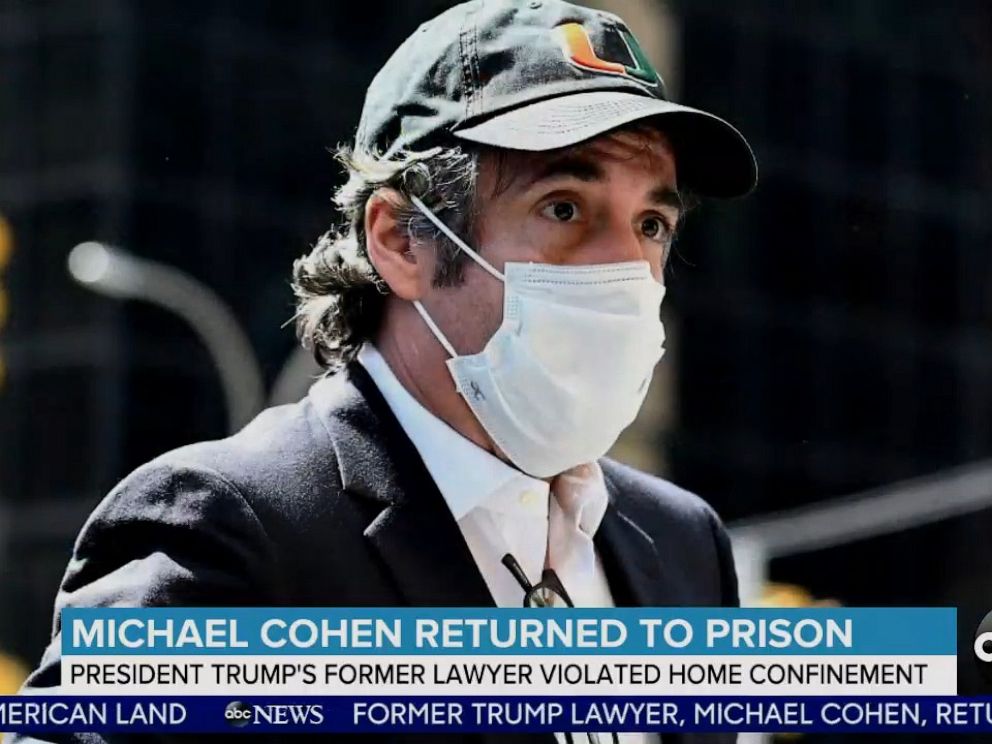 Michael Cohen eating at NYC restaurant could land him back in prison