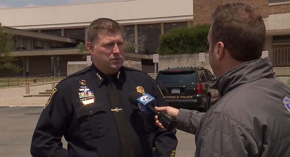 PHOTO: Southfield Police Department Deputy Chief Jeffrey Jagielski talks to ABC Detroit.