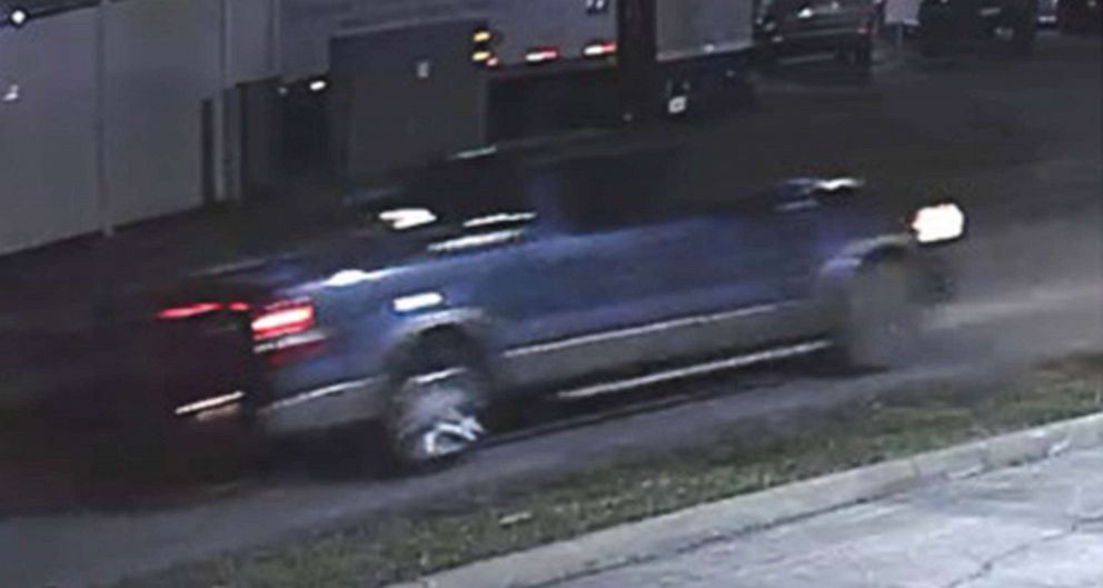 PHOTO: Police are investigating a vehicle of interest believed to be a dark-colored, likely blue, Ford F-150 dated between 2004 and 2008 in connection to the murder of Jared Bridegan.