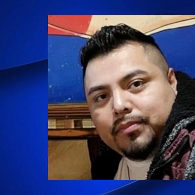 Miguel Aguilar, 34, has been identified as a person of interest in the murder of Ivelisse Lugo, 53, according to police.