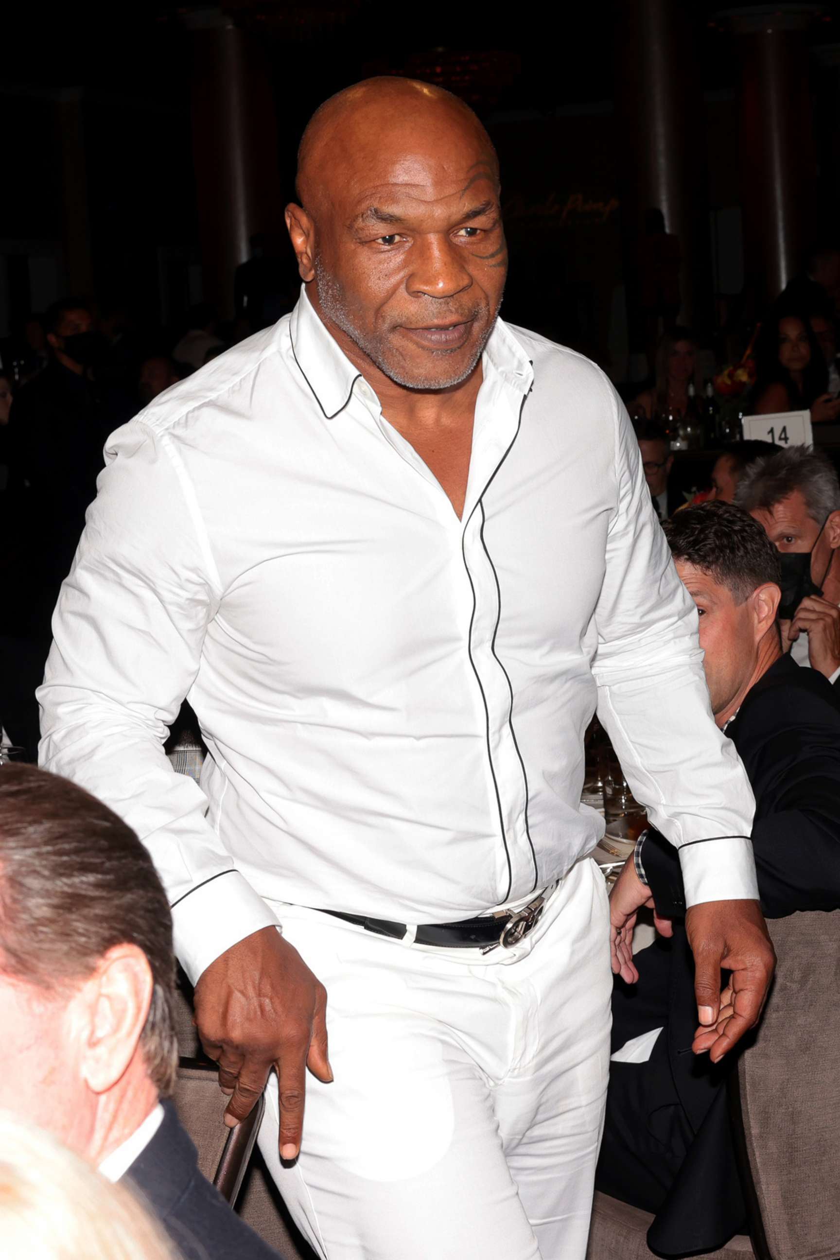 PHOTO: Mike Tyson attends the 21st Annual Harold and Carole Pump Foundation Gala in Beverly Hills, Calif., Aug. 20, 2021.