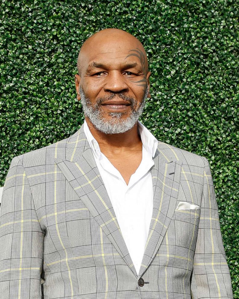 PHOTO: In this Aug. 26, 2019, file photo, former heavy weight boxer Mike Tyson attends USTA 19th Annual Opening Night Gala Blue Carpet at USTA Billie Jean King National Tennis Center in New York.