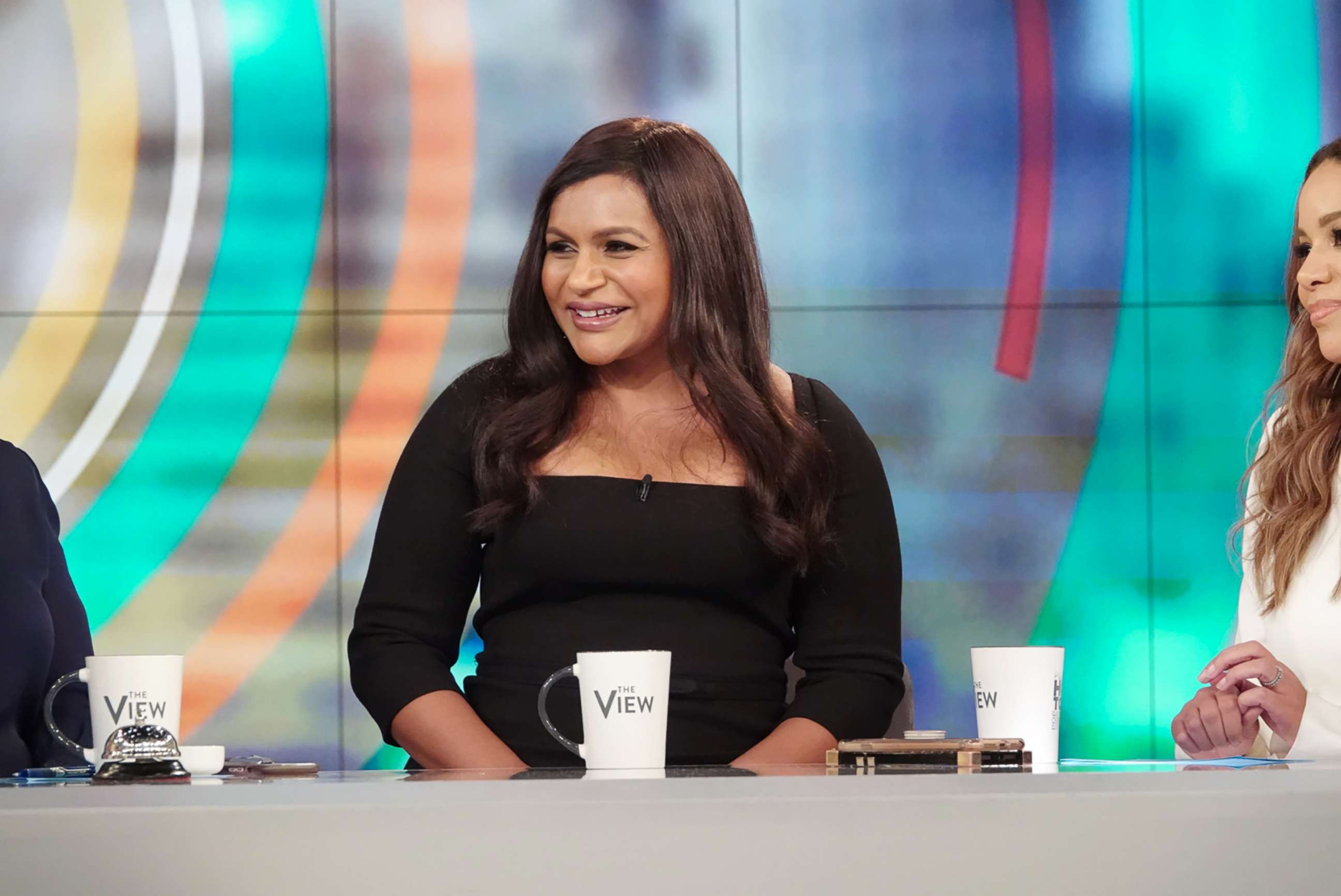 PHOTO: Mindy Kaling joins "The View" on Friday, June 7, 2019.