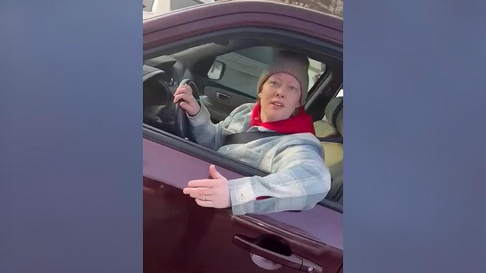 PHOTO: A newly obtained cellphone video shows the moments before Renee Good was fatally shot in her car in Minneapolis on Jan. 7, 2026. 