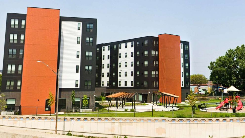 PHOTO: Mino-bimaadiziwin Apartments is an affordable housing project for the Red Lake Nation in Minneapolis.