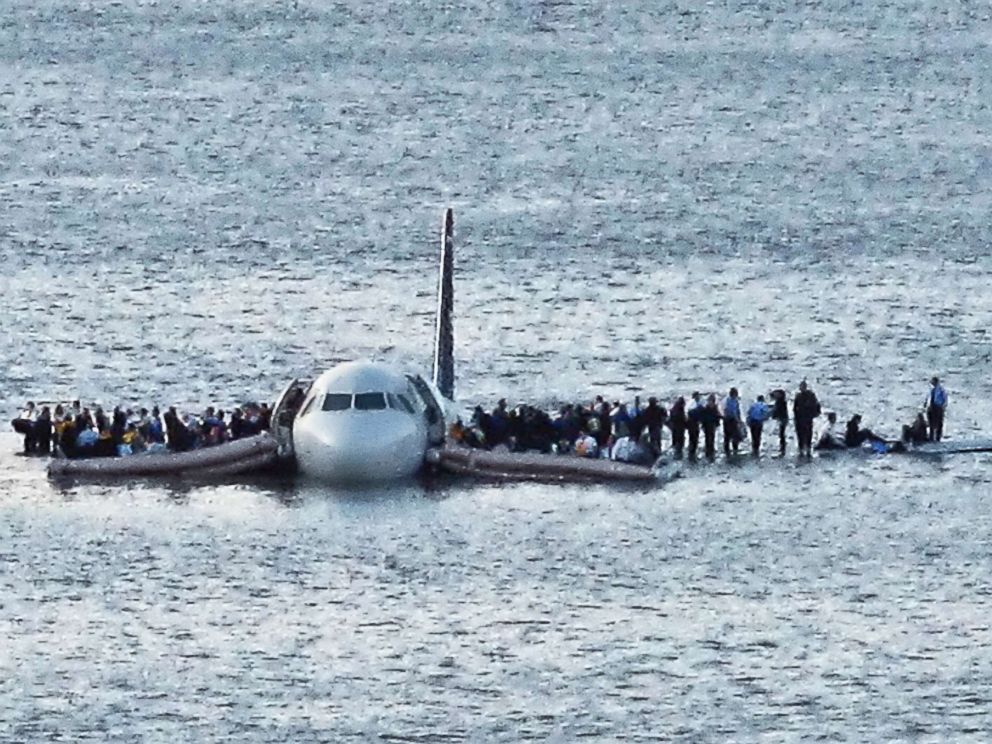 Image result for landing in the hudson