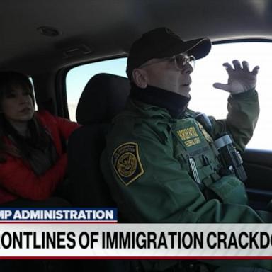 ABC News correspondent Mireya Villareal reports from El Paso, Texas, after riding along with a border patrol unit on Wednesday.