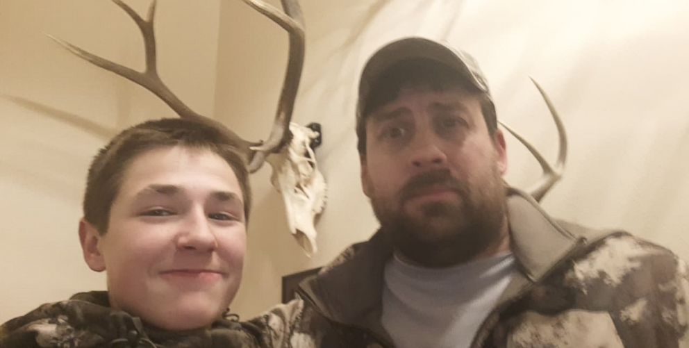 PHOTO: Ryle Gordon, 15, and his stepdad spotted a 'help' sing written by a 19-year-old missing teen, Kathryn "Katie" Ogle who had been reported missing since Nov.1, 2018.
