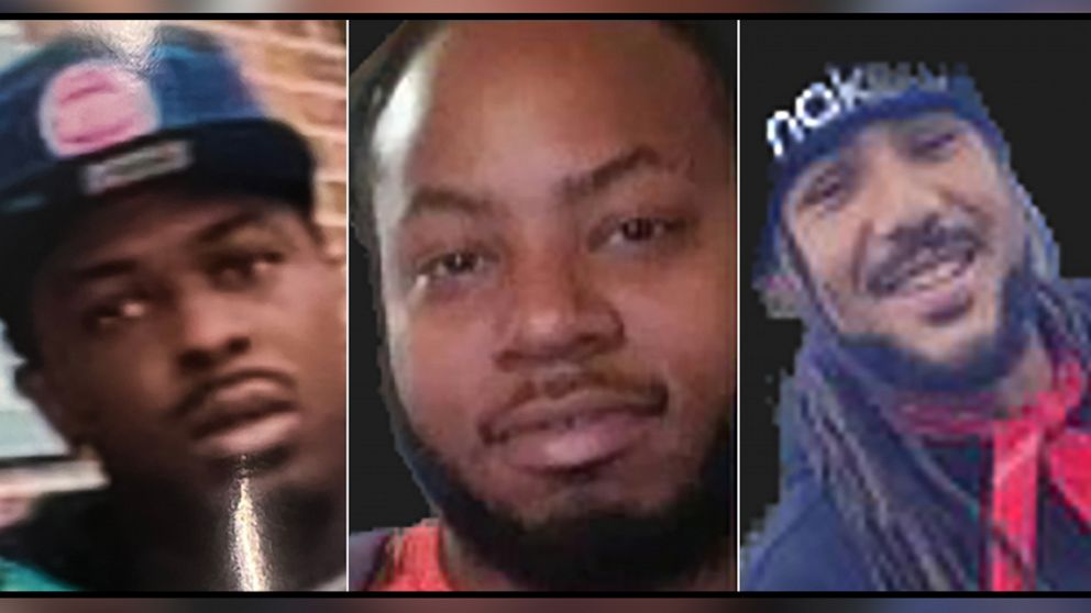 PHOTO: Detroit police say Montoya Givens, Armani Kelly and Dante Wicker were all traveling to the show together in Detroit when it was allegedly canceled.