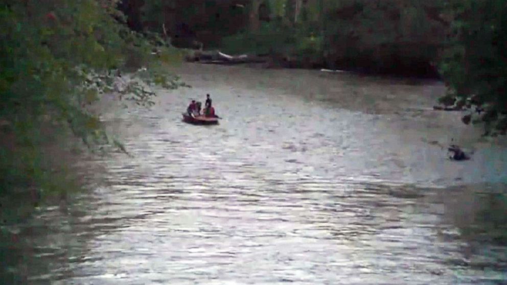 PHOTO: A 4-year-old boy was swept away in a flooded creek in Delphi, Ind.