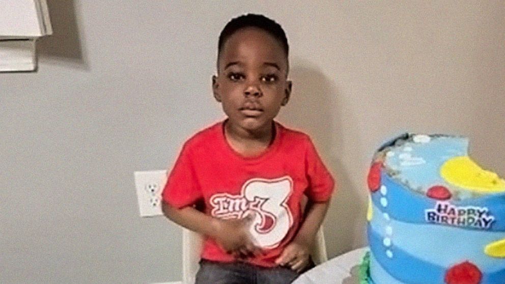 PHOTO: A child identified as "Harry" by the Lowell Police Department is pictured in an image released by their information office. Law enforcement officers are searching for the 3-year-old boy who went missing from his babysitter's yard on June 14, 2022.