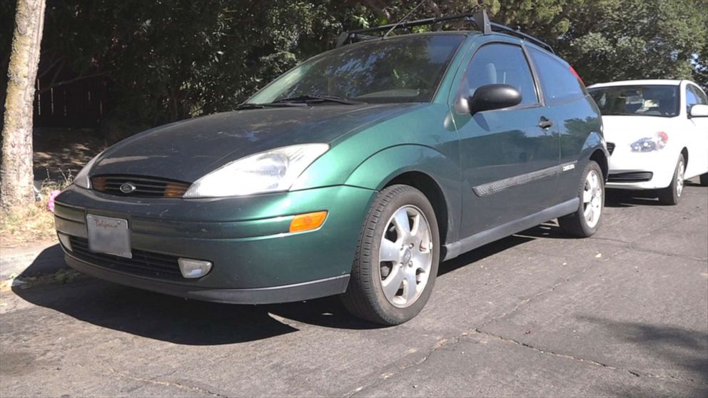 PHOTO: Autism therapy dog Sloan was in this car when it was stolen, Aug. 11, 2019, in Stockton, Calif.